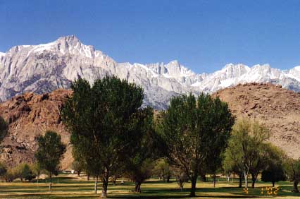 Mt Whitney Crest from Lone Pine