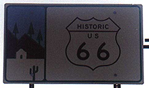 Hwy 66 sign in Arizona