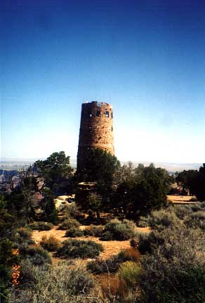 The Watchtower at the Grand Canyon