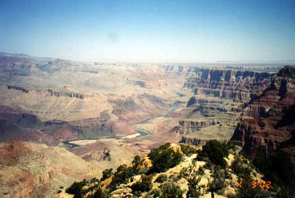 Eastern end of Grand Canyon from Watchtower