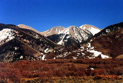 High Peaks in the La Sal Mountains