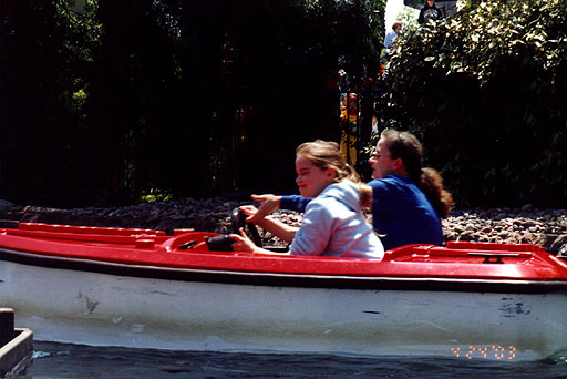 Munchkin and Tepo Enjoying Their Boat Ride
